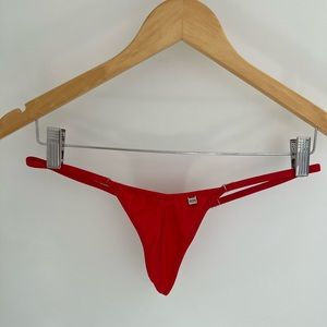 Wicked Weasel Red Lycra Bikini